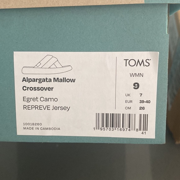 Brand New IN BOX Toms Crossover Sandal 🔥 - Picture 8 of 8